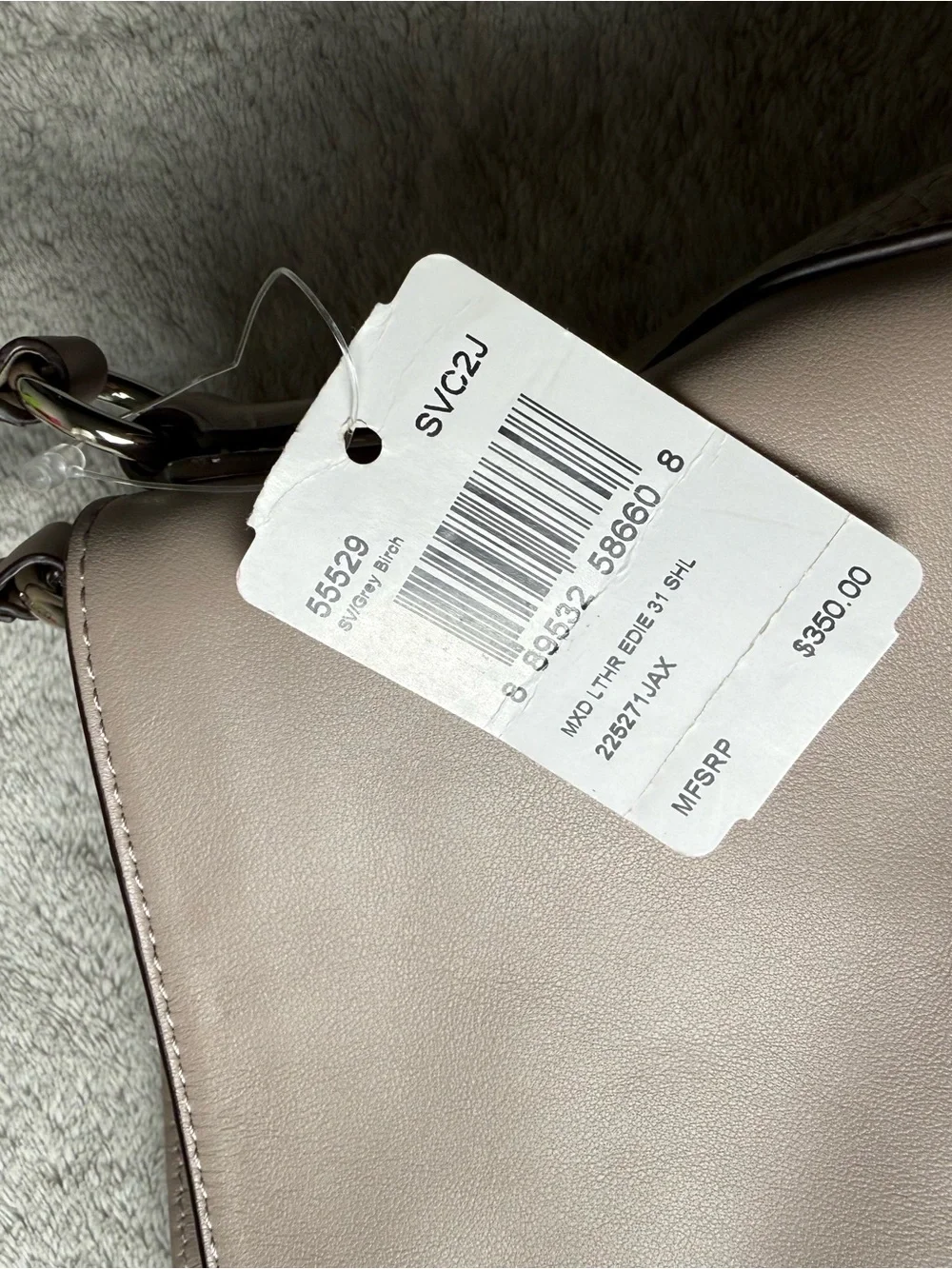 Coach sleek leather